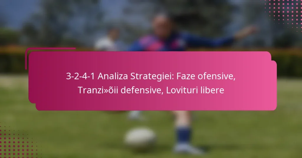 3-2-4-1 Analiza Strategiei: Faze ofensive, Tranziții defensive, Lovituri libere