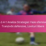 3-2-4-1 Analiza Strategiei: Faze ofensive, Tranziții defensive, Lovituri libere