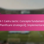 3-2-4-1 Cadru tactic: Concepte fundamentale, Planificare strategică, Implementare