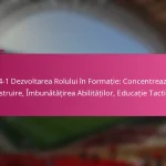 3-2-4-1 Dezvoltarea Rolului în Formație: Concentrează pe Instruire, Îmbunătățirea Abilităților, Educație Tactică