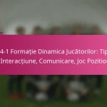 3-2-4-1 Formație Dinamica Jucătorilor: Tipare de Interacțiune, Comunicare, Joc Pozitional
