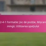 3-2-4-1 Formatie: Joc de poziție, Mișcarea mingii, Utilizarea spațiului