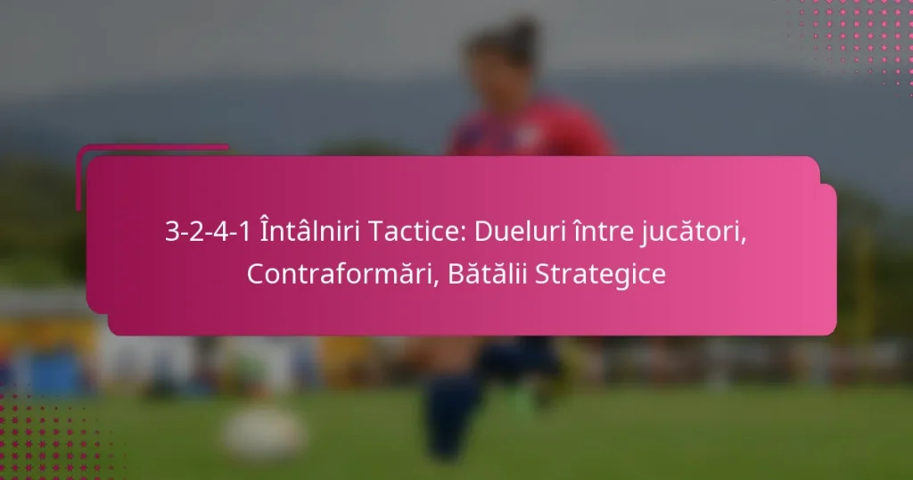 3-2-4-1 Întâlniri Tactice: Dueluri între jucători, Contraformări, Bătălii Strategice