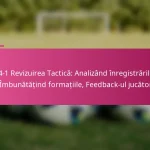 3-2-4-1 Revizuirea Tactică: Analizând înregistrările de joc, Îmbunătățind formațiile, Feedback-ul jucătorilor