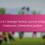 3-2-4-1 Sinergie Tactică: Lucru în echipă, Colaborare, Chimie între jucători