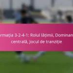Formația 3-2-4-1: Rolul lățimii, Dominanța centrală, Jocul de tranziție