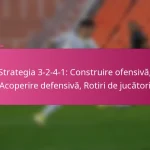 Strategia 3-2-4-1: Construire ofensivă, Acoperire defensivă, Rotiri de jucători