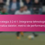Strategia 3-2-4-1: Integrarea tehnologiei, analiza datelor, metrici de performanță